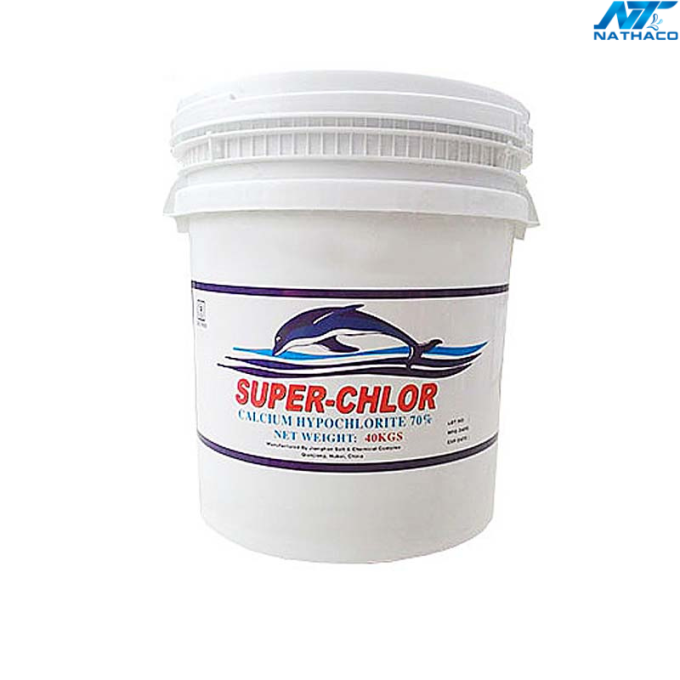 HÓA CHẤT CHLORINE TRUNG QUỐC CHO HỒ BƠI - CLO CÁ HEO